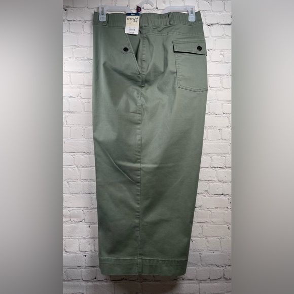 Skyy Trou Stretch-Net Wide-Leg Pants